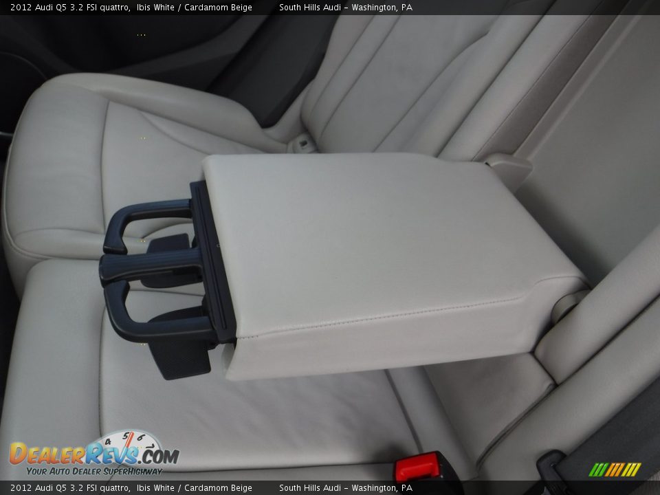 2012 Audi Q5 3.2 FSI quattro Ibis White / Cardamom Beige Photo #31