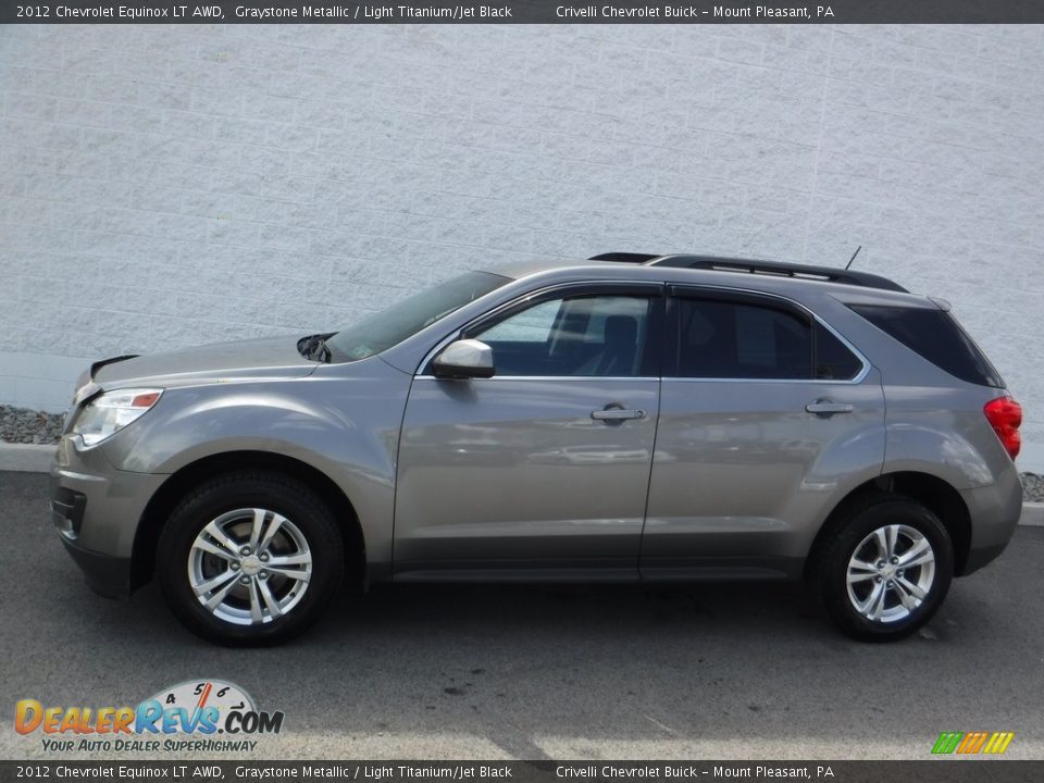 2012 Chevrolet Equinox LT AWD Graystone Metallic / Light Titanium/Jet Black Photo #2