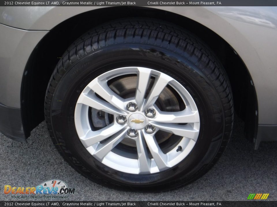 2012 Chevrolet Equinox LT AWD Graystone Metallic / Light Titanium/Jet Black Photo #3