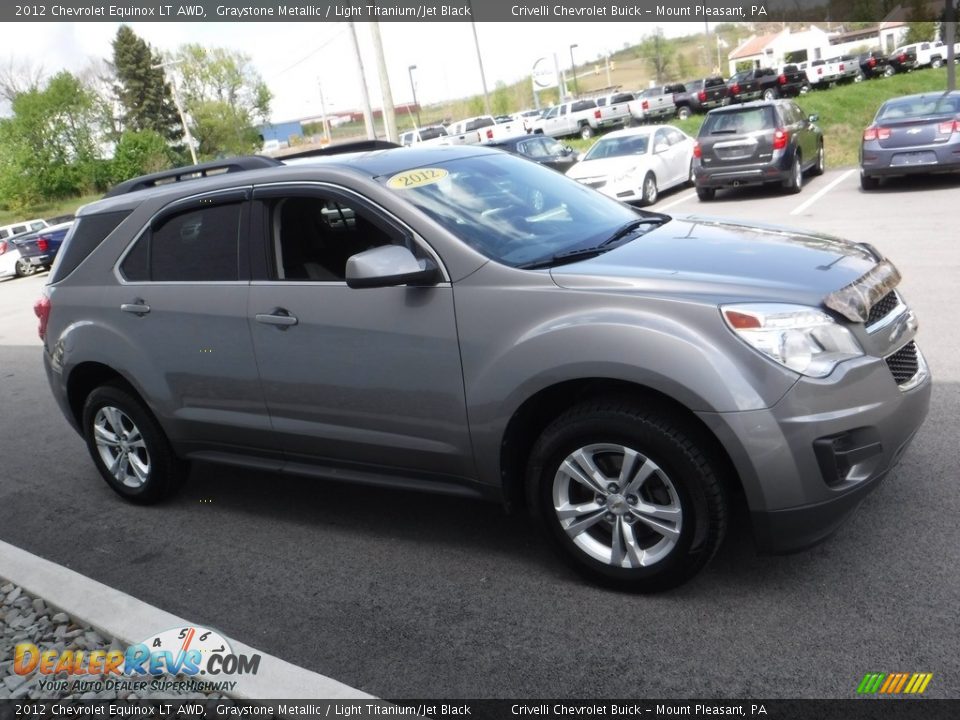 2012 Chevrolet Equinox LT AWD Graystone Metallic / Light Titanium/Jet Black Photo #7