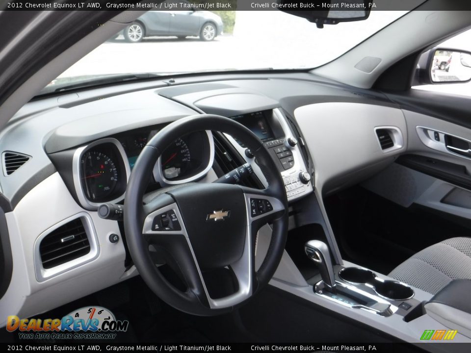 2012 Chevrolet Equinox LT AWD Graystone Metallic / Light Titanium/Jet Black Photo #12