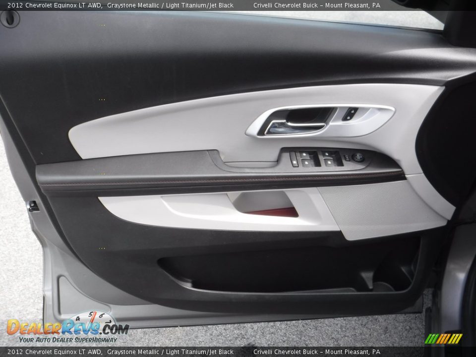2012 Chevrolet Equinox LT AWD Graystone Metallic / Light Titanium/Jet Black Photo #13