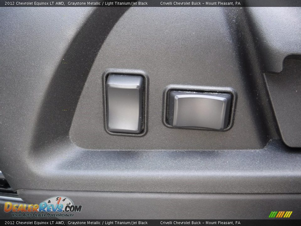 2012 Chevrolet Equinox LT AWD Graystone Metallic / Light Titanium/Jet Black Photo #15