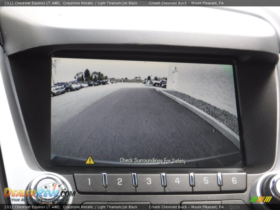 2012 Chevrolet Equinox LT AWD Graystone Metallic / Light Titanium/Jet Black Photo #17