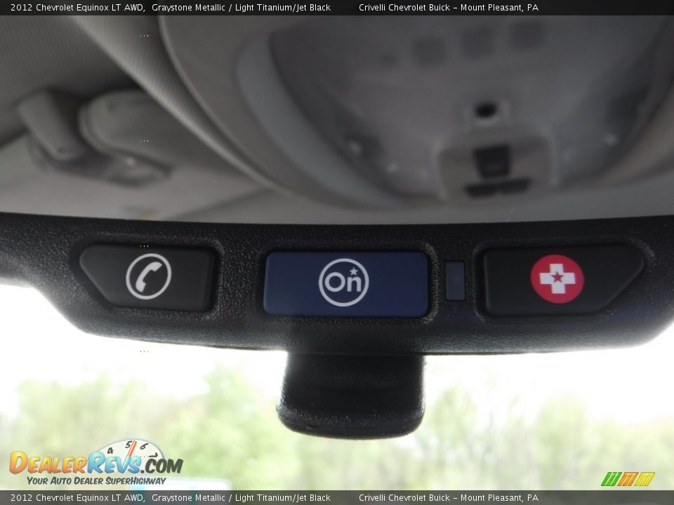 2012 Chevrolet Equinox LT AWD Graystone Metallic / Light Titanium/Jet Black Photo #20