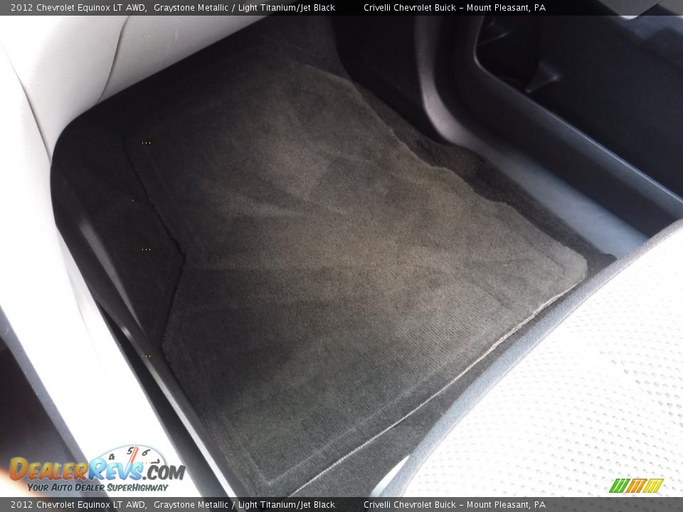2012 Chevrolet Equinox LT AWD Graystone Metallic / Light Titanium/Jet Black Photo #24