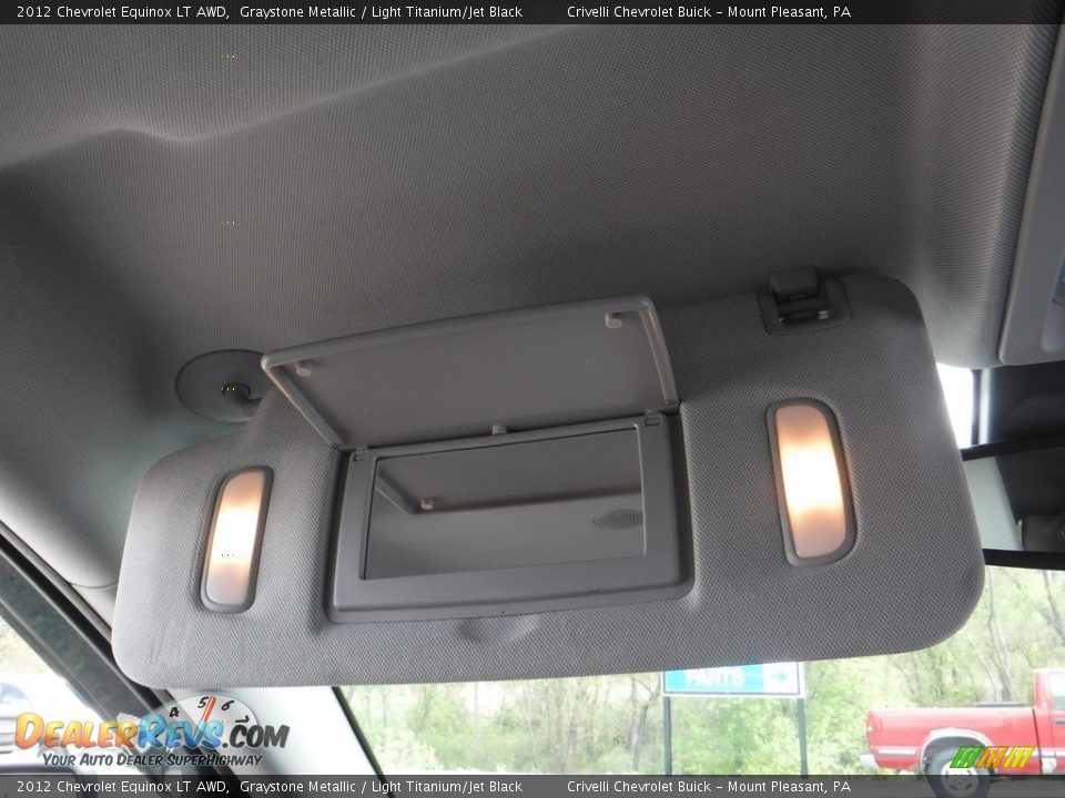 2012 Chevrolet Equinox LT AWD Graystone Metallic / Light Titanium/Jet Black Photo #27