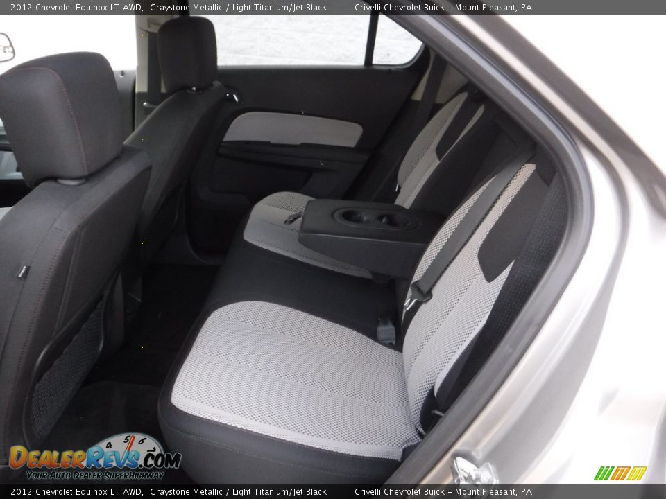2012 Chevrolet Equinox LT AWD Graystone Metallic / Light Titanium/Jet Black Photo #28