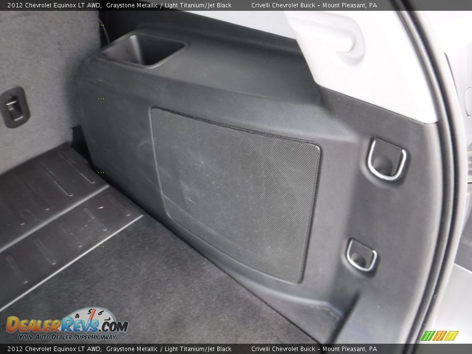 2012 Chevrolet Equinox LT AWD Graystone Metallic / Light Titanium/Jet Black Photo #31
