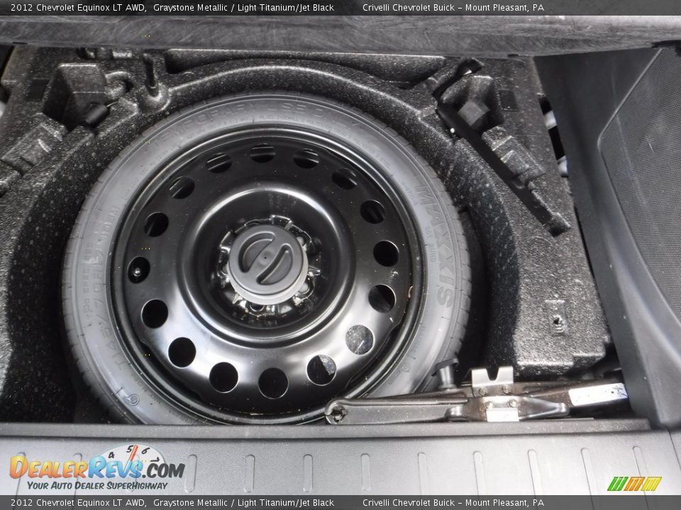 2012 Chevrolet Equinox LT AWD Graystone Metallic / Light Titanium/Jet Black Photo #32