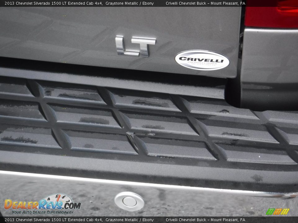 2013 Chevrolet Silverado 1500 LT Extended Cab 4x4 Graystone Metallic / Ebony Photo #9