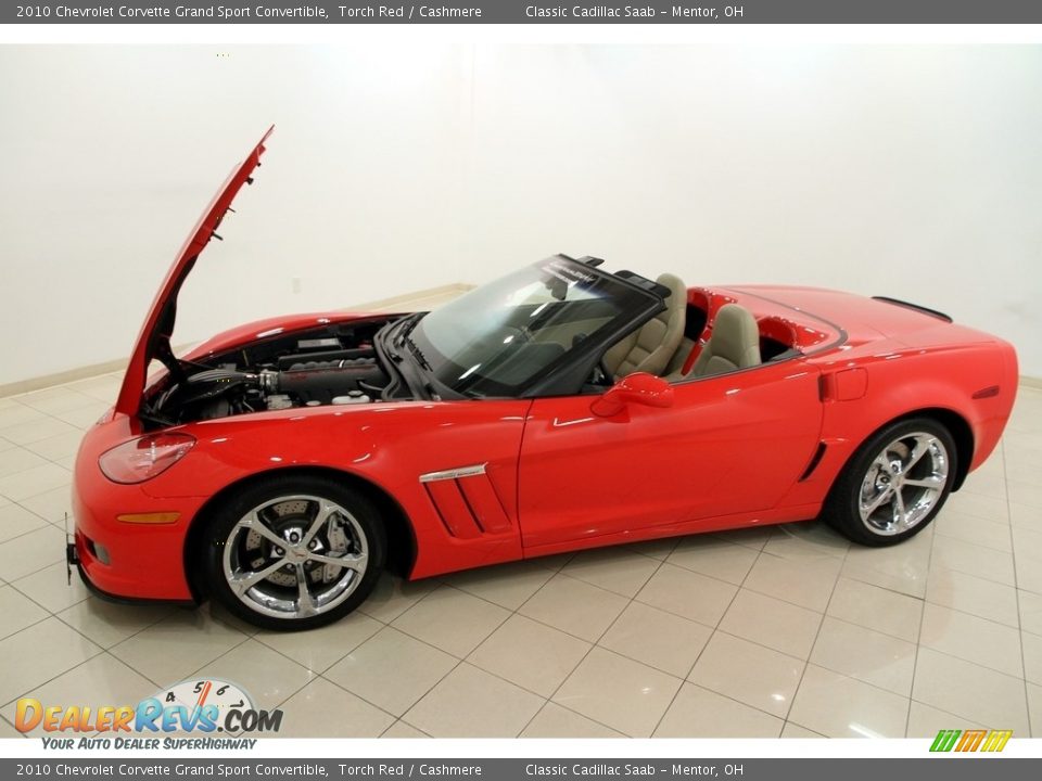 2010 Chevrolet Corvette Grand Sport Convertible Torch Red / Cashmere Photo #21