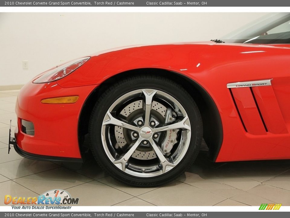 2010 Chevrolet Corvette Grand Sport Convertible Torch Red / Cashmere Photo #24