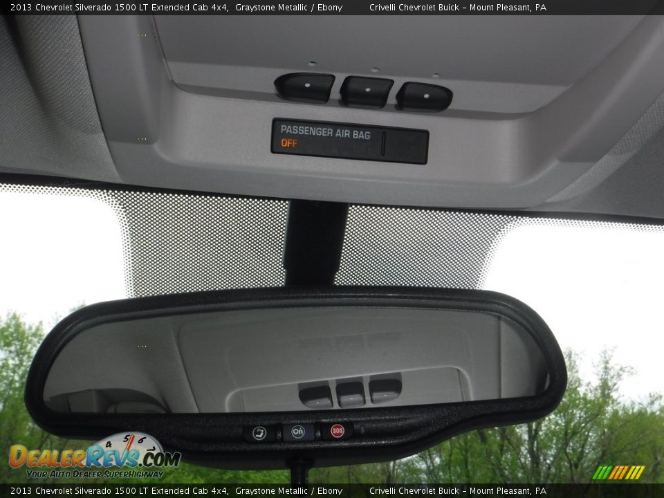 2013 Chevrolet Silverado 1500 LT Extended Cab 4x4 Graystone Metallic / Ebony Photo #25