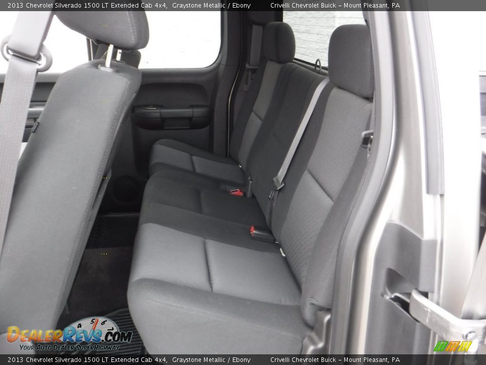 2013 Chevrolet Silverado 1500 LT Extended Cab 4x4 Graystone Metallic / Ebony Photo #27