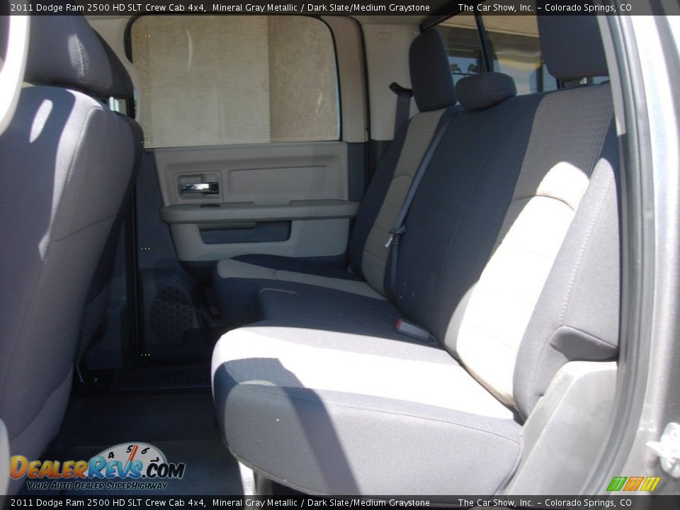 2011 Dodge Ram 2500 HD SLT Crew Cab 4x4 Mineral Gray Metallic / Dark Slate/Medium Graystone Photo #12