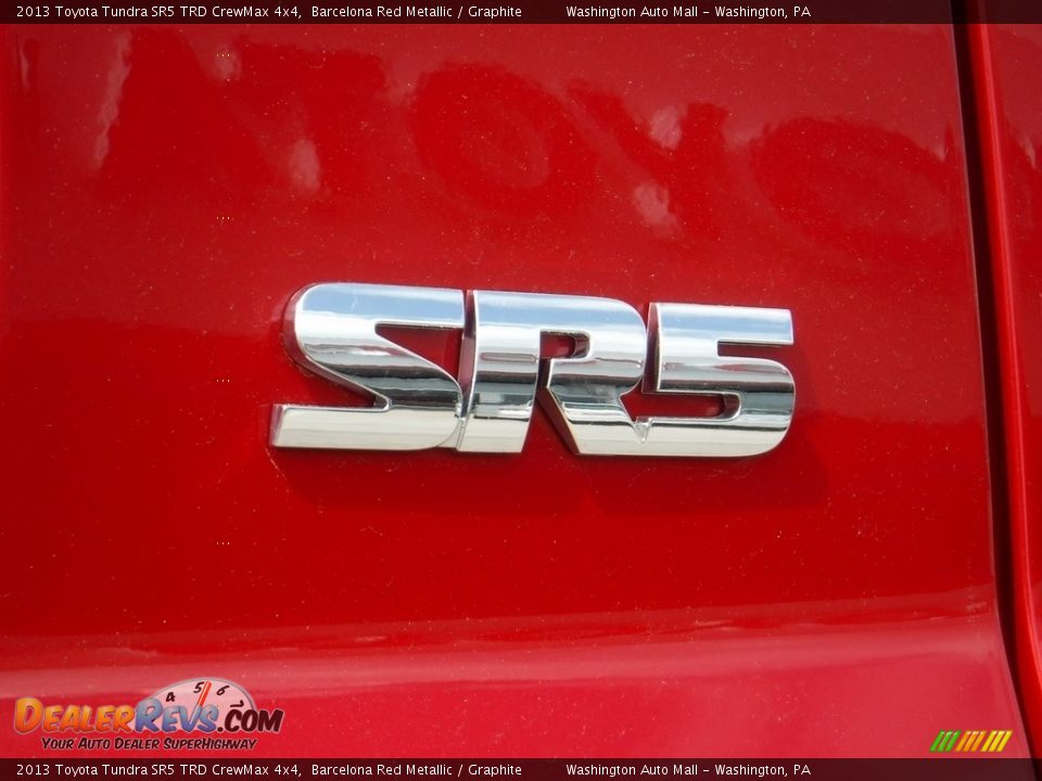 2013 Toyota Tundra SR5 TRD CrewMax 4x4 Barcelona Red Metallic / Graphite Photo #10