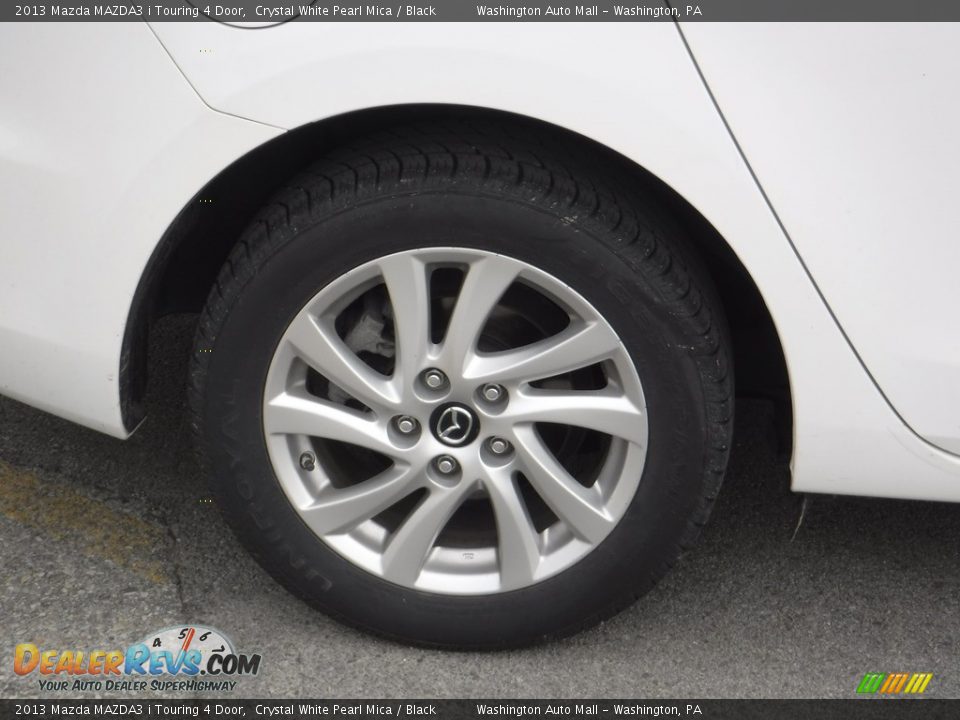 2013 Mazda MAZDA3 i Touring 4 Door Crystal White Pearl Mica / Black Photo #3