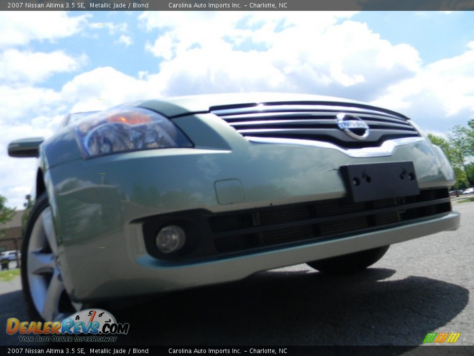2007 Nissan Altima 3.5 SE Metallic Jade / Blond Photo #1