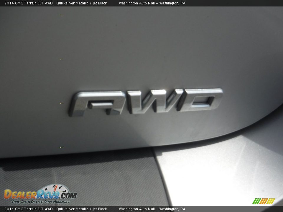 2014 GMC Terrain SLT AWD Quicksilver Metallic / Jet Black Photo #10