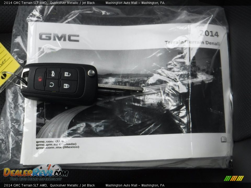 2014 GMC Terrain SLT AWD Quicksilver Metallic / Jet Black Photo #25