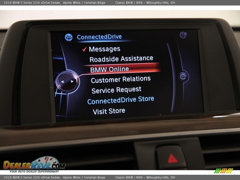 2016 BMW 3 Series 320i xDrive Sedan Alpine White / Venetian Beige Photo #12