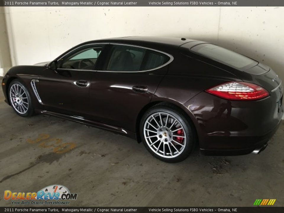 2011 Porsche Panamera Turbo Mahogany Metallic / Cognac Natural Leather Photo #1