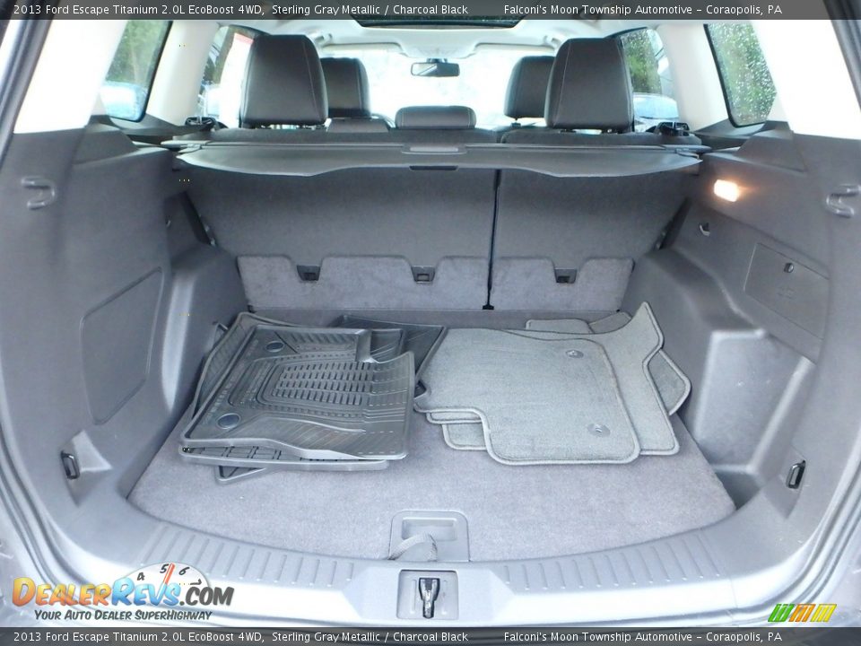 2013 Ford Escape Titanium 2.0L EcoBoost 4WD Sterling Gray Metallic / Charcoal Black Photo #4