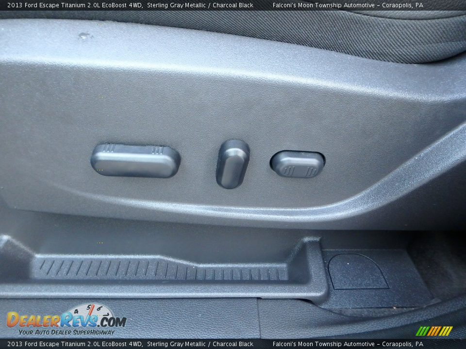 2013 Ford Escape Titanium 2.0L EcoBoost 4WD Sterling Gray Metallic / Charcoal Black Photo #20
