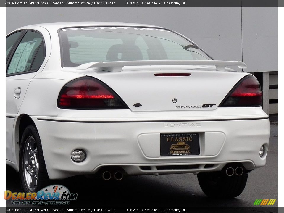2004 Pontiac Grand Am GT Sedan Summit White / Dark Pewter Photo #3