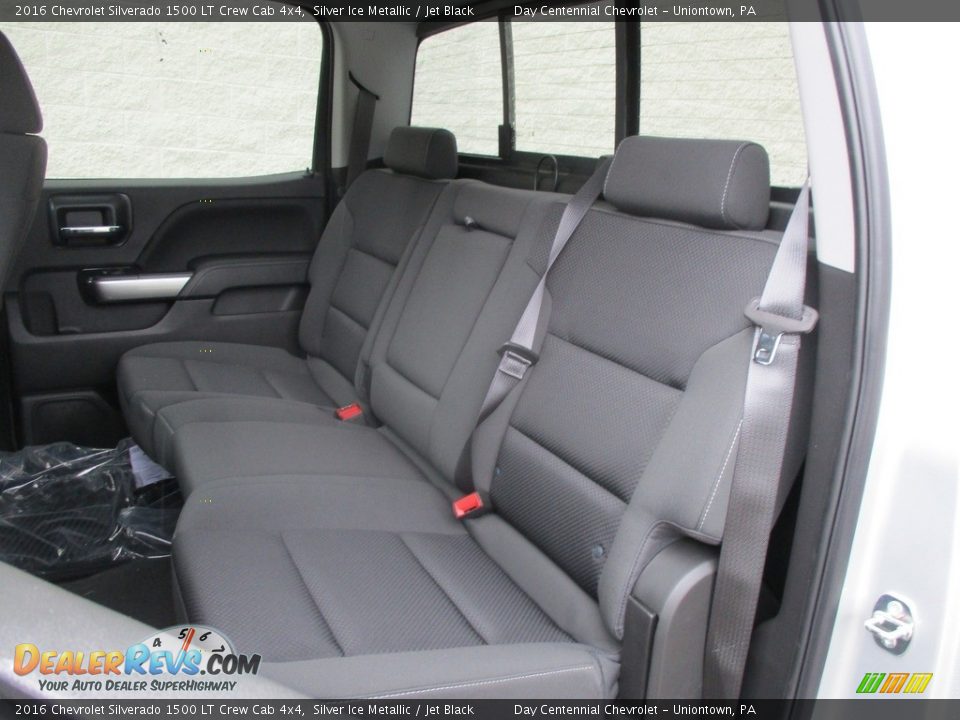 2016 Chevrolet Silverado 1500 LT Crew Cab 4x4 Silver Ice Metallic / Jet Black Photo #12