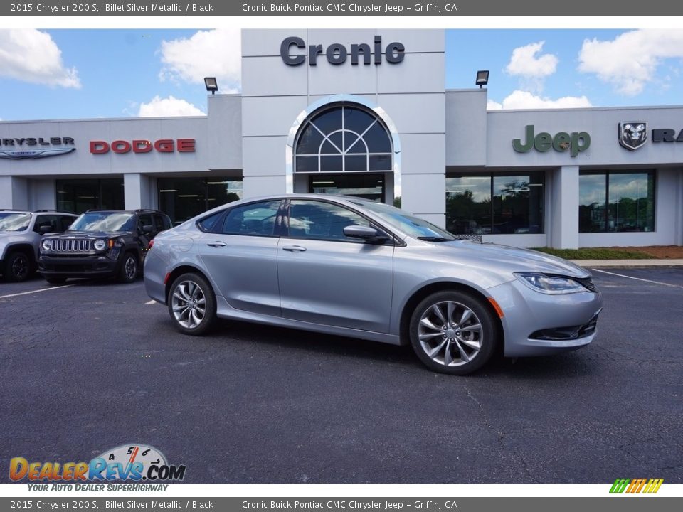 2015 Chrysler 200 S Billet Silver Metallic / Black Photo #1
