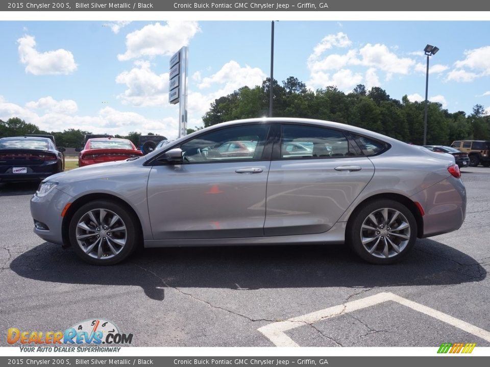 2015 Chrysler 200 S Billet Silver Metallic / Black Photo #4