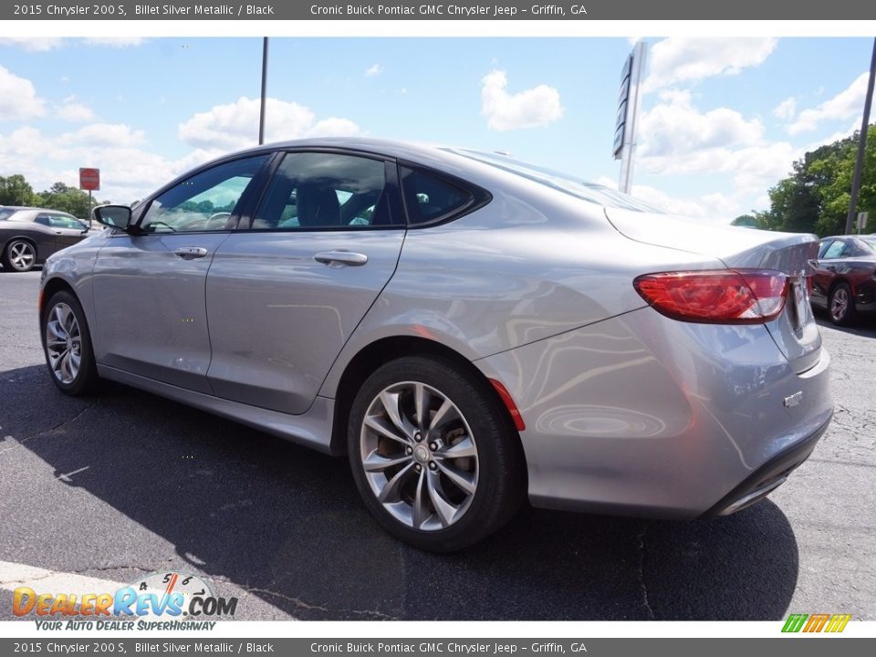2015 Chrysler 200 S Billet Silver Metallic / Black Photo #5
