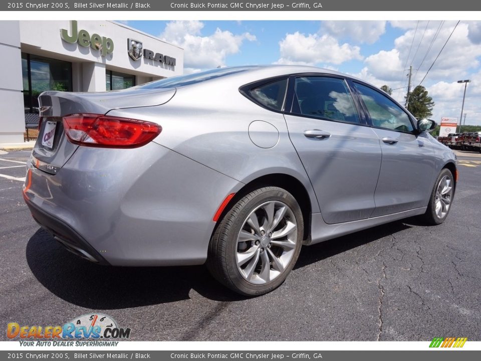 2015 Chrysler 200 S Billet Silver Metallic / Black Photo #7
