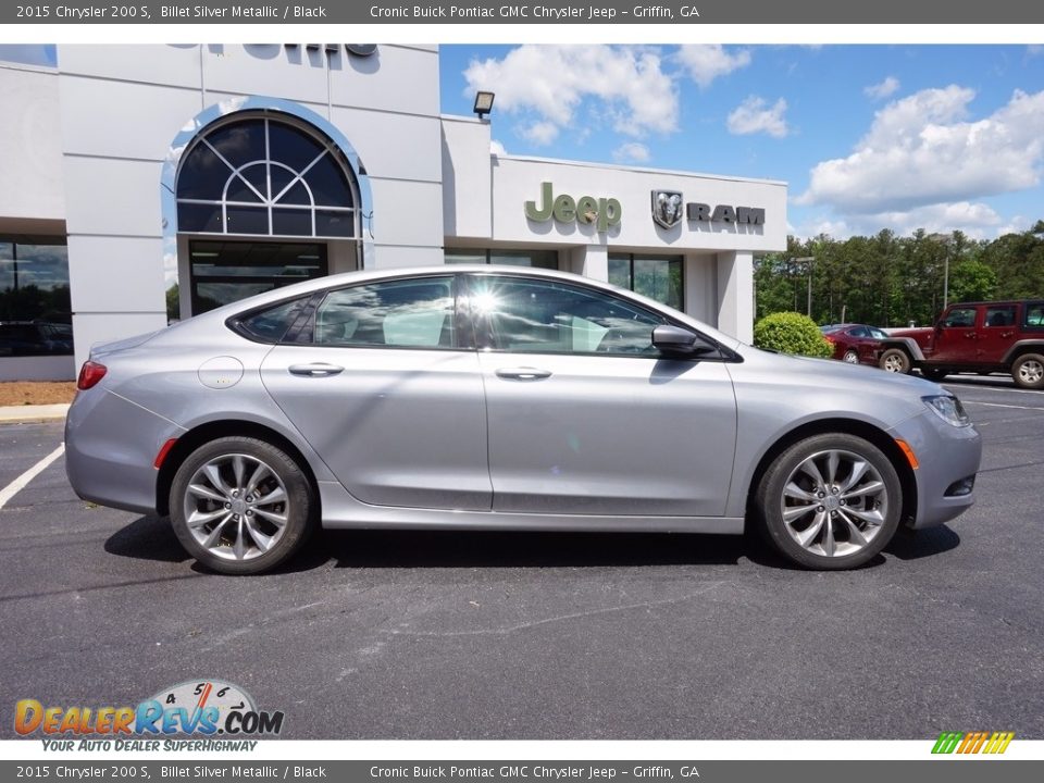 2015 Chrysler 200 S Billet Silver Metallic / Black Photo #8