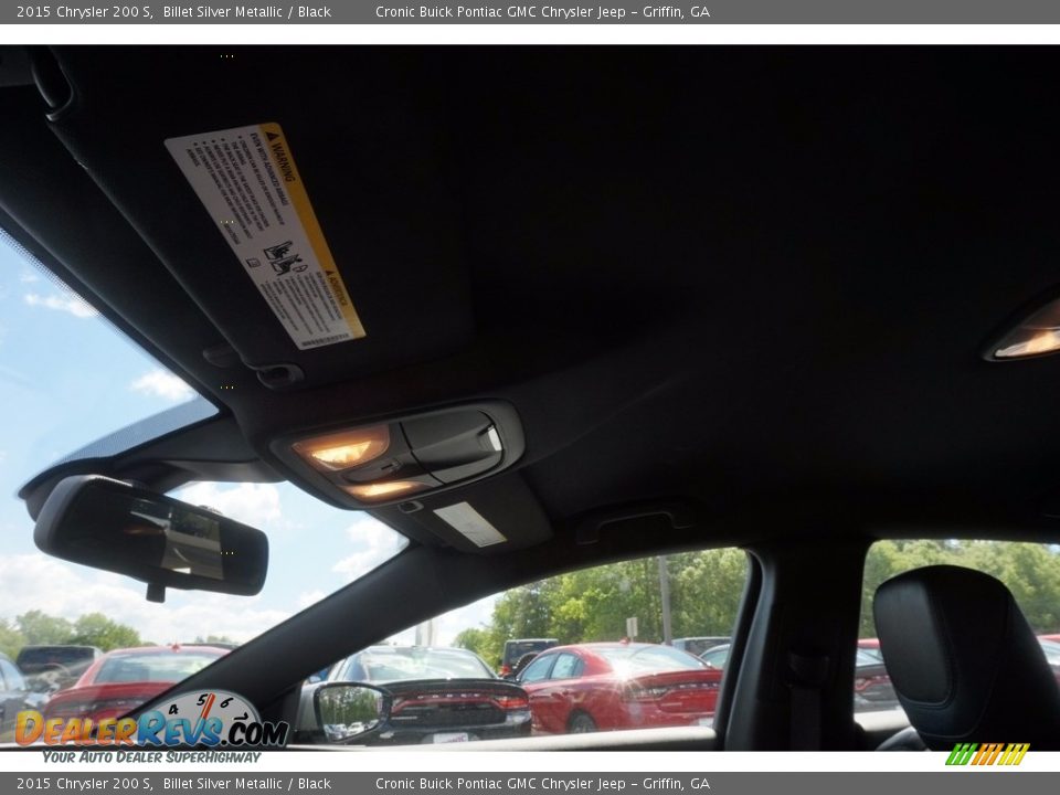2015 Chrysler 200 S Billet Silver Metallic / Black Photo #11