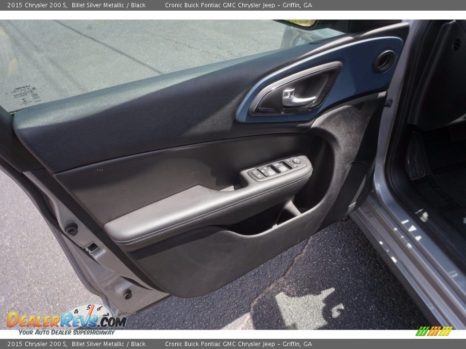 2015 Chrysler 200 S Billet Silver Metallic / Black Photo #12