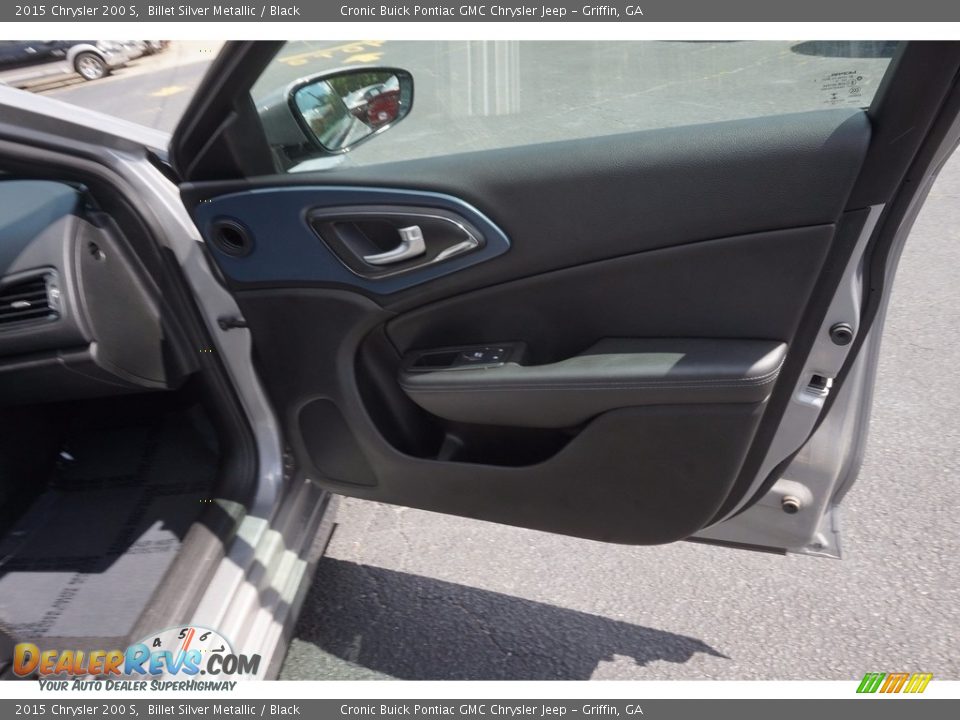 2015 Chrysler 200 S Billet Silver Metallic / Black Photo #18