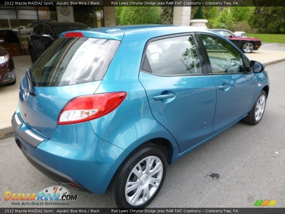2012 Mazda MAZDA2 Sport Aquatic Blue Mica / Black Photo #2