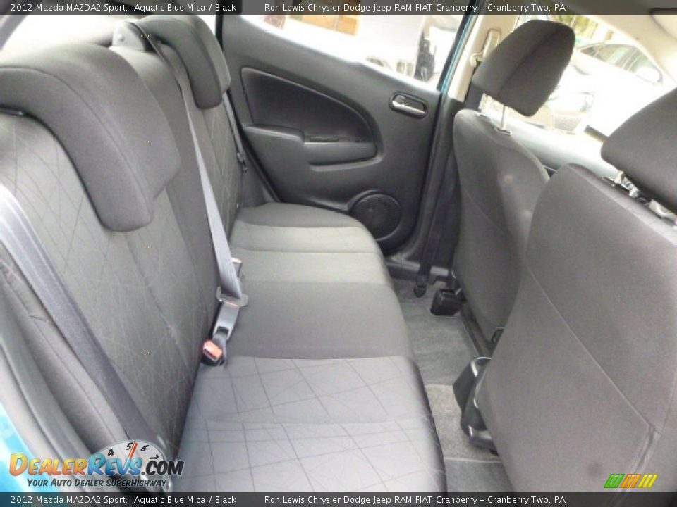 2012 Mazda MAZDA2 Sport Aquatic Blue Mica / Black Photo #4