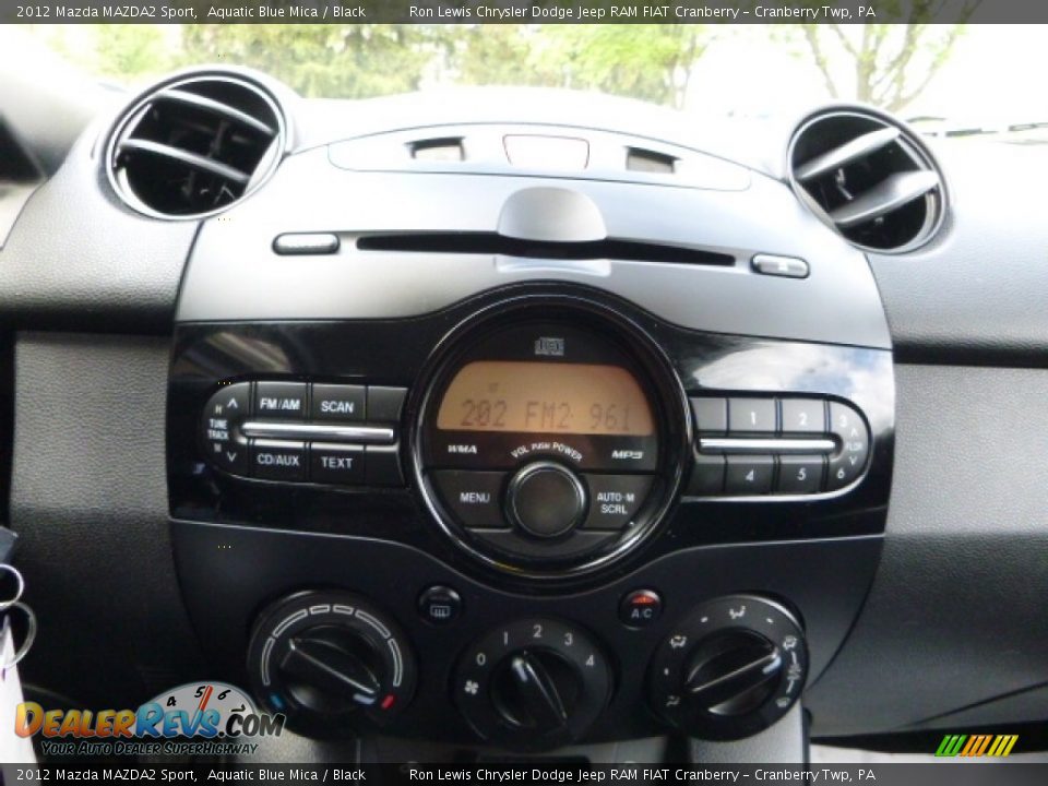 2012 Mazda MAZDA2 Sport Aquatic Blue Mica / Black Photo #17