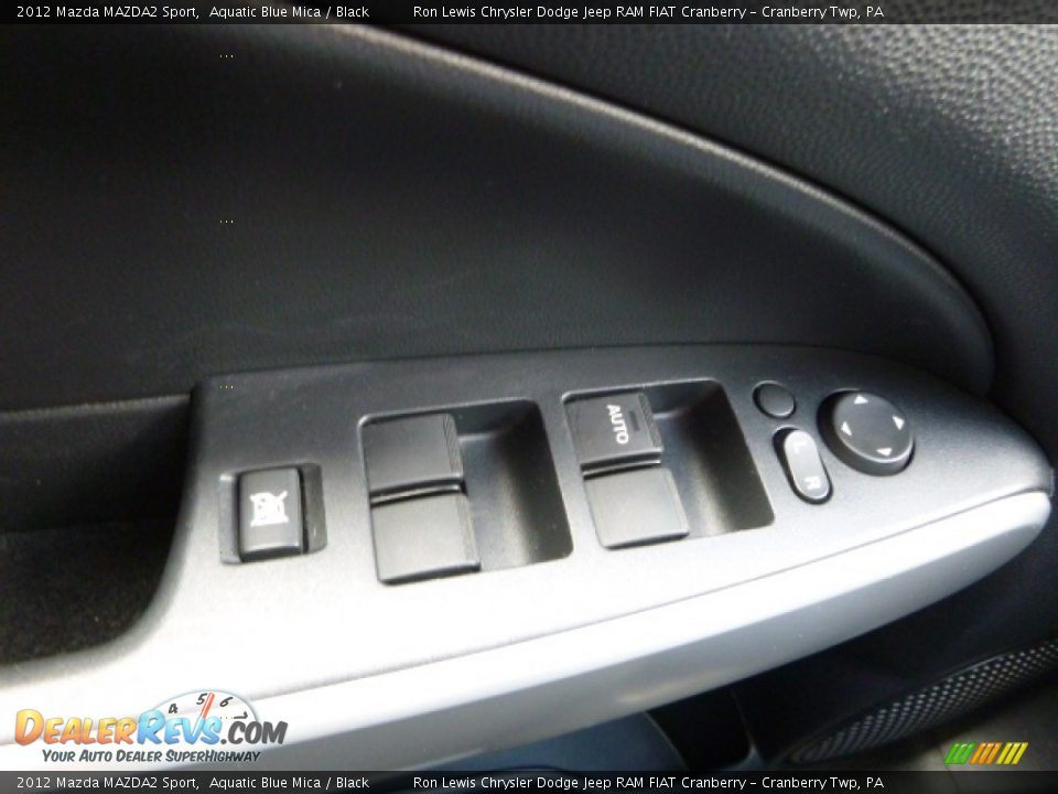 2012 Mazda MAZDA2 Sport Aquatic Blue Mica / Black Photo #20