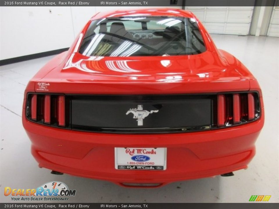 2016 Ford Mustang V6 Coupe Race Red / Ebony Photo #9