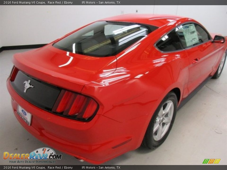 2016 Ford Mustang V6 Coupe Race Red / Ebony Photo #10