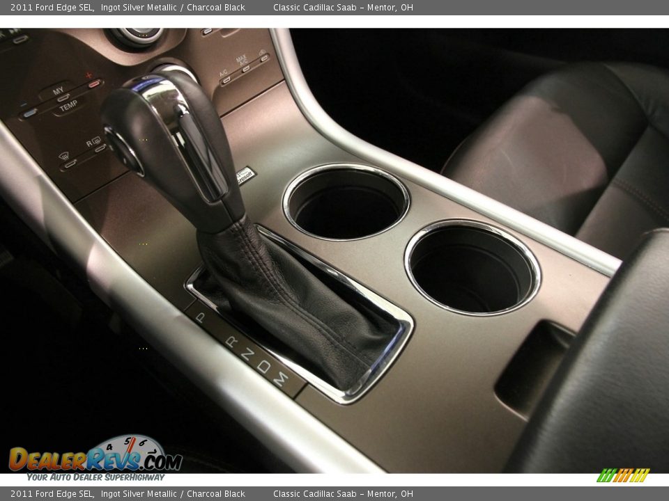 2011 Ford Edge SEL Ingot Silver Metallic / Charcoal Black Photo #13