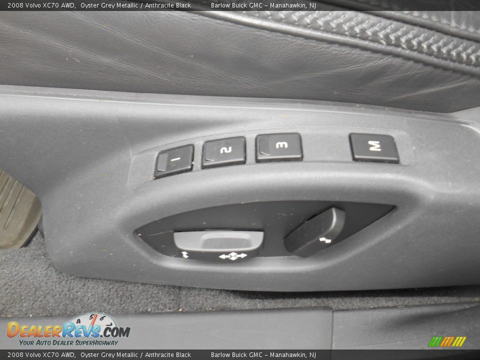 2008 Volvo XC70 AWD Oyster Grey Metallic / Anthracite Black Photo #9