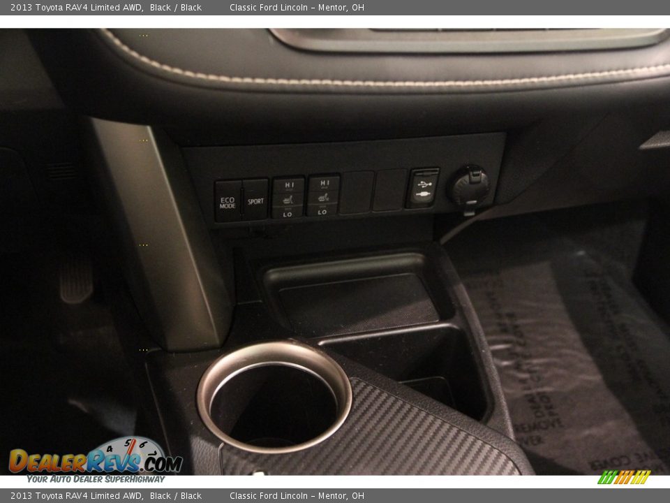 2013 Toyota RAV4 Limited AWD Black / Black Photo #9