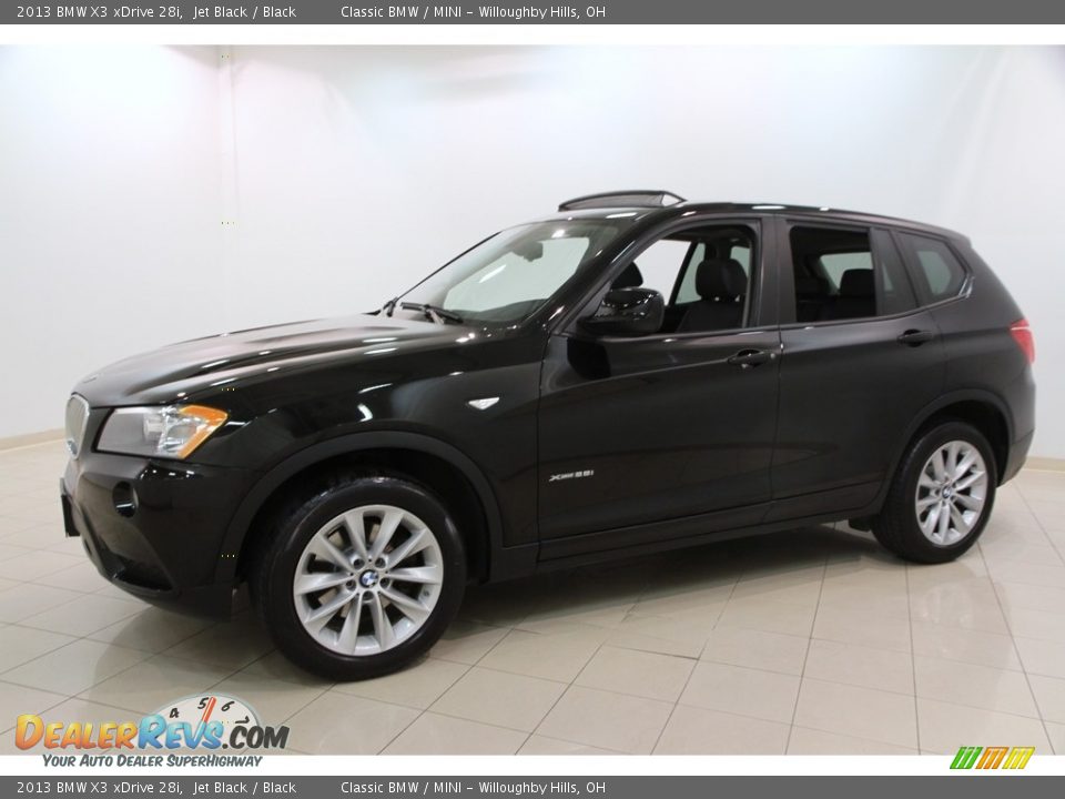 2013 BMW X3 xDrive 28i Jet Black / Black Photo #3