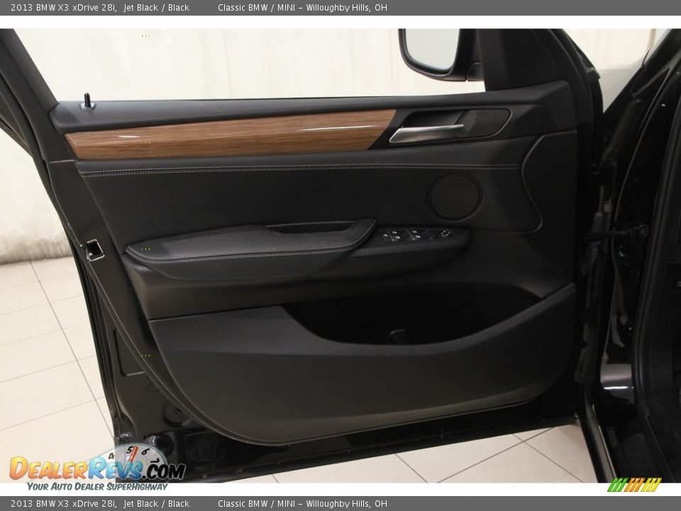 2013 BMW X3 xDrive 28i Jet Black / Black Photo #4